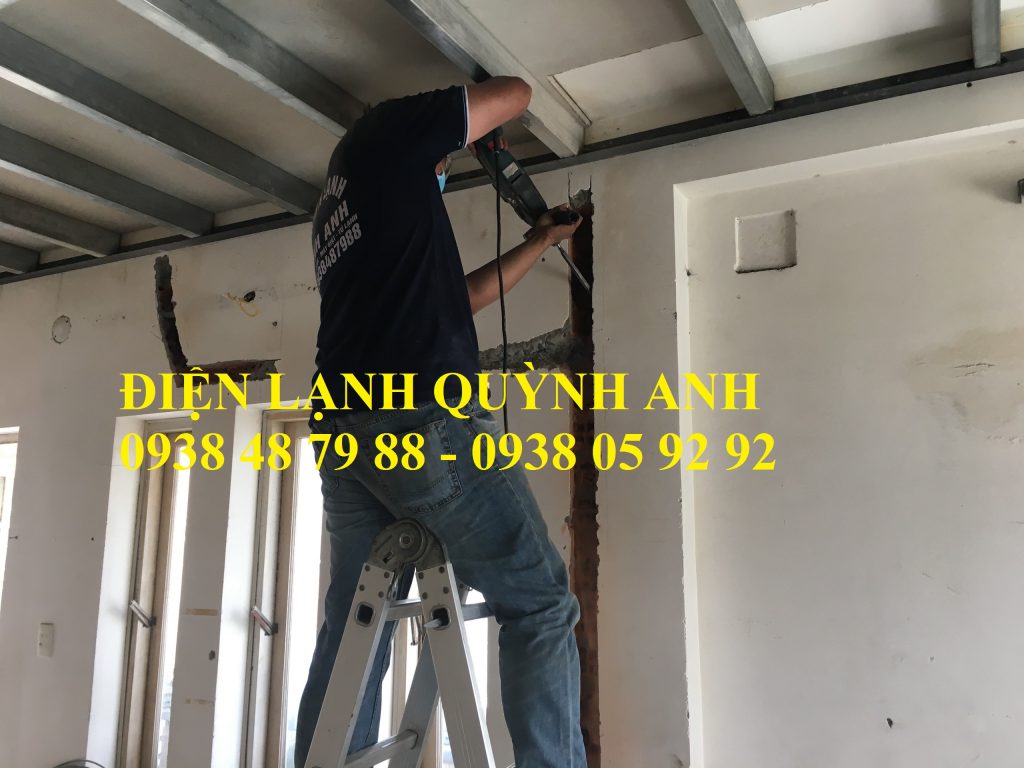 Quy trình tháo lắp máy lạnh tại Điện lạnh Quỳnh Anh
