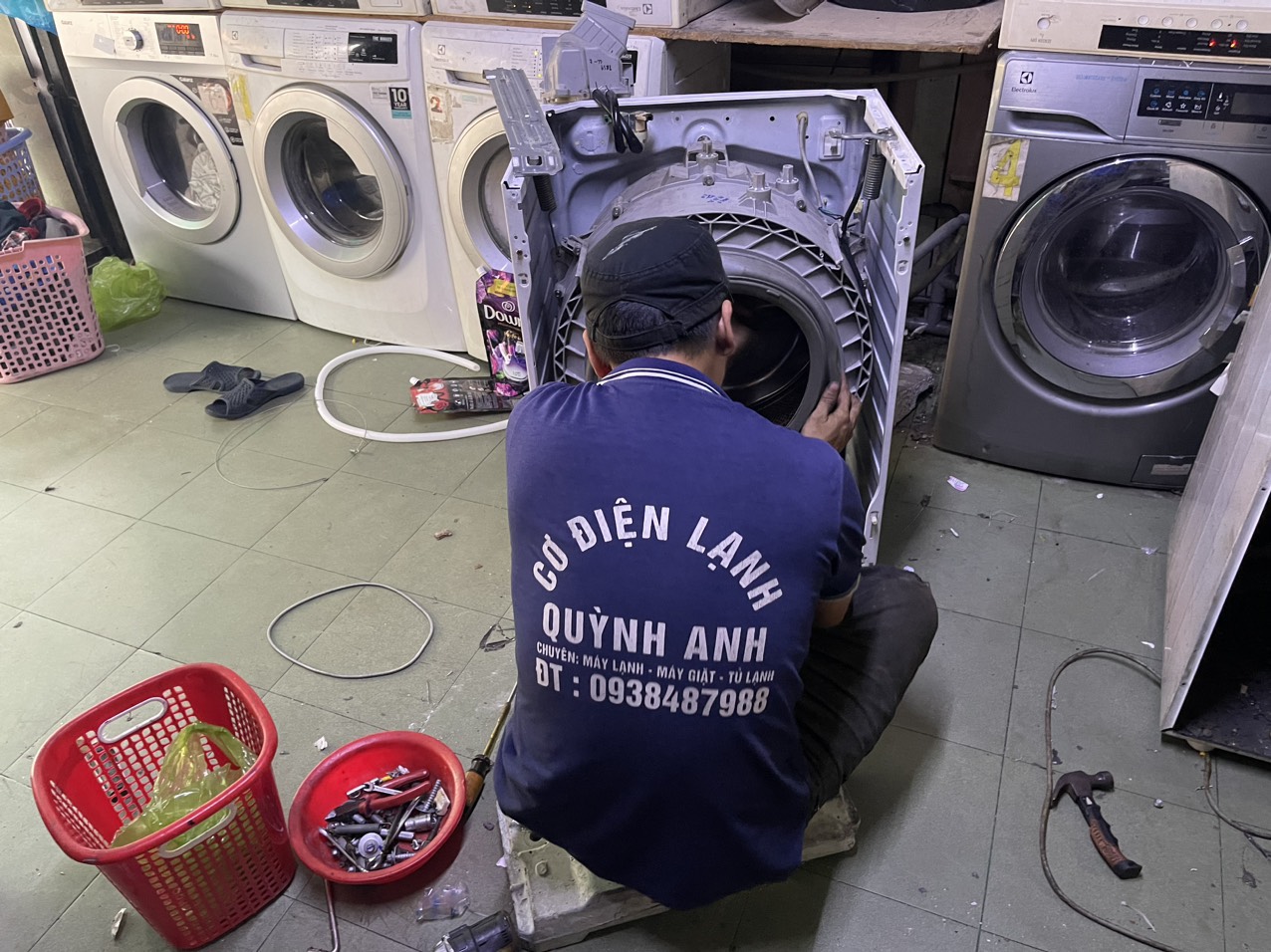 Sửa chữa máy giặt tại nhà