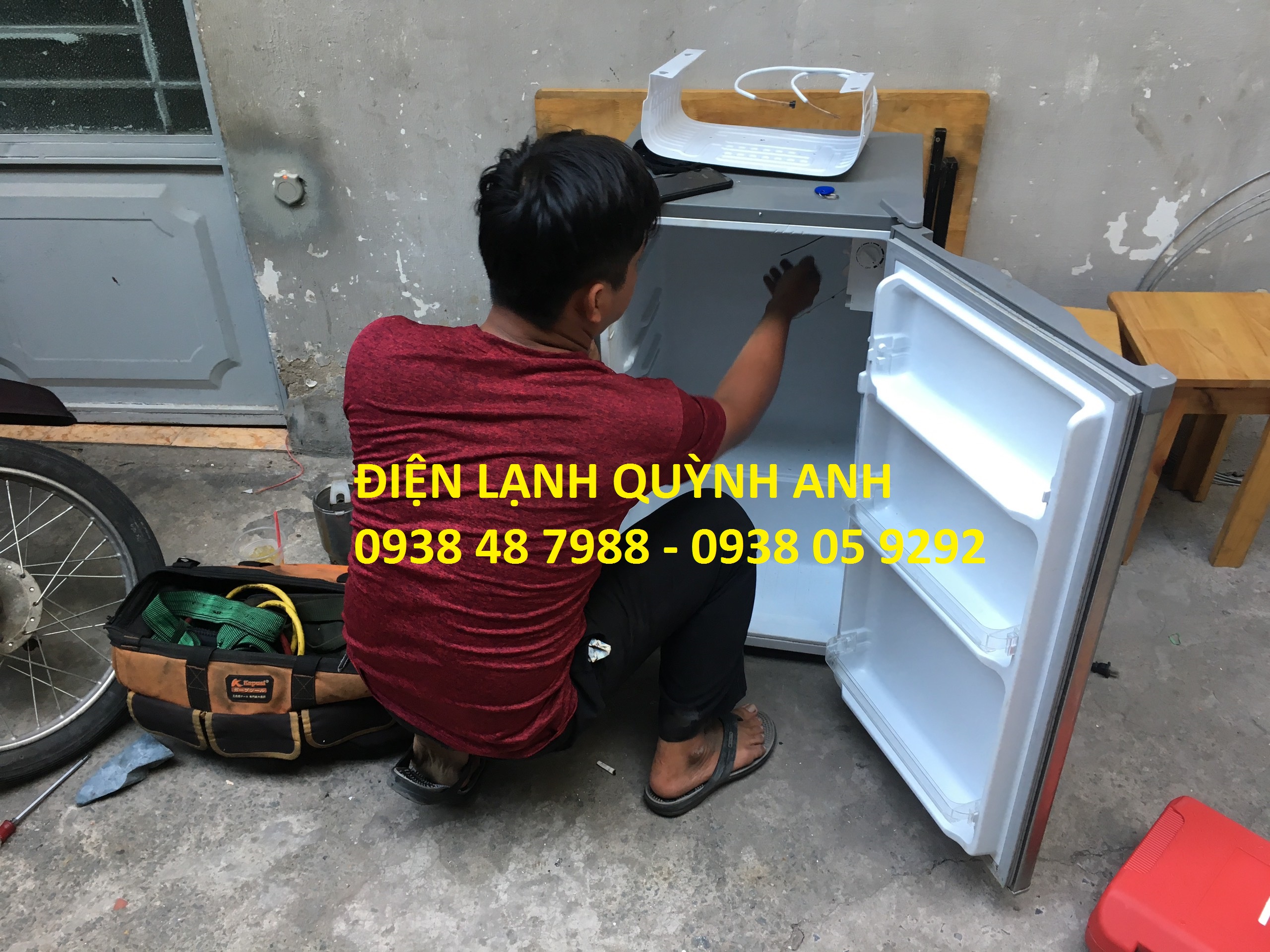Quy trình sửa tủ lạnh tại Điện lạnh Quỳnh Anh