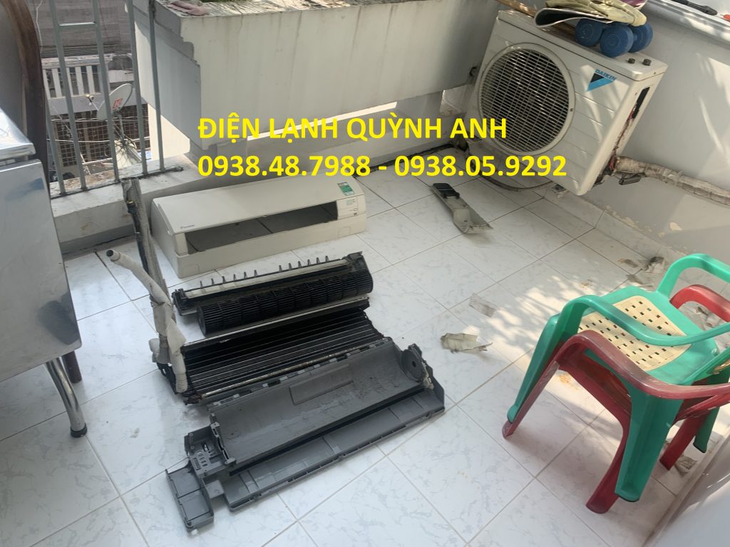 Quy trình sửa chữa máy lạnh tại công ty Điện lạnh Quỳnh Anh