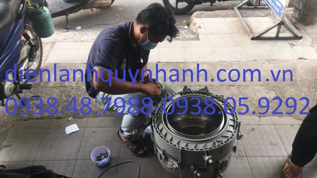 Quy trình sửa máy giặt giá rẻ tại công ty Điện lạnh Quỳnh Anh