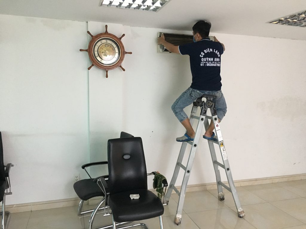 quy trình vệ sinh máy lạnh phường gò vấp 