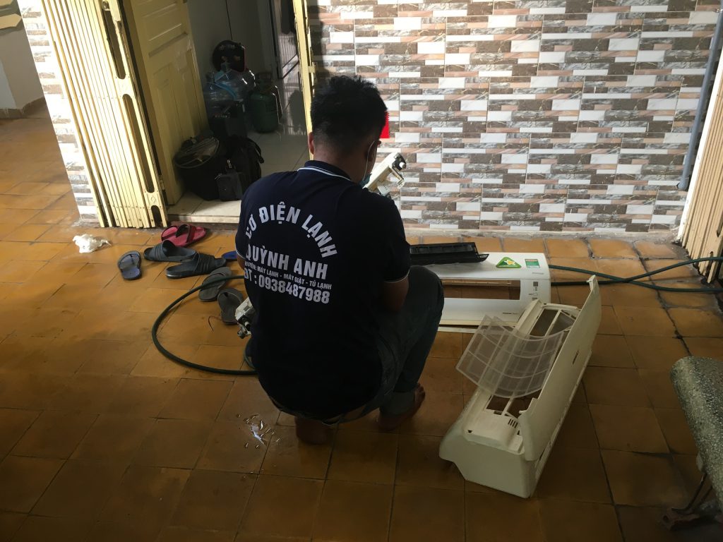 Vệ sinh máy lạnh phường gia định tại nhà