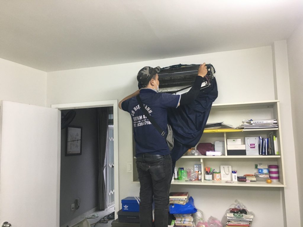 Quy trình vệ sinh máy lạnh phường đức nhuận