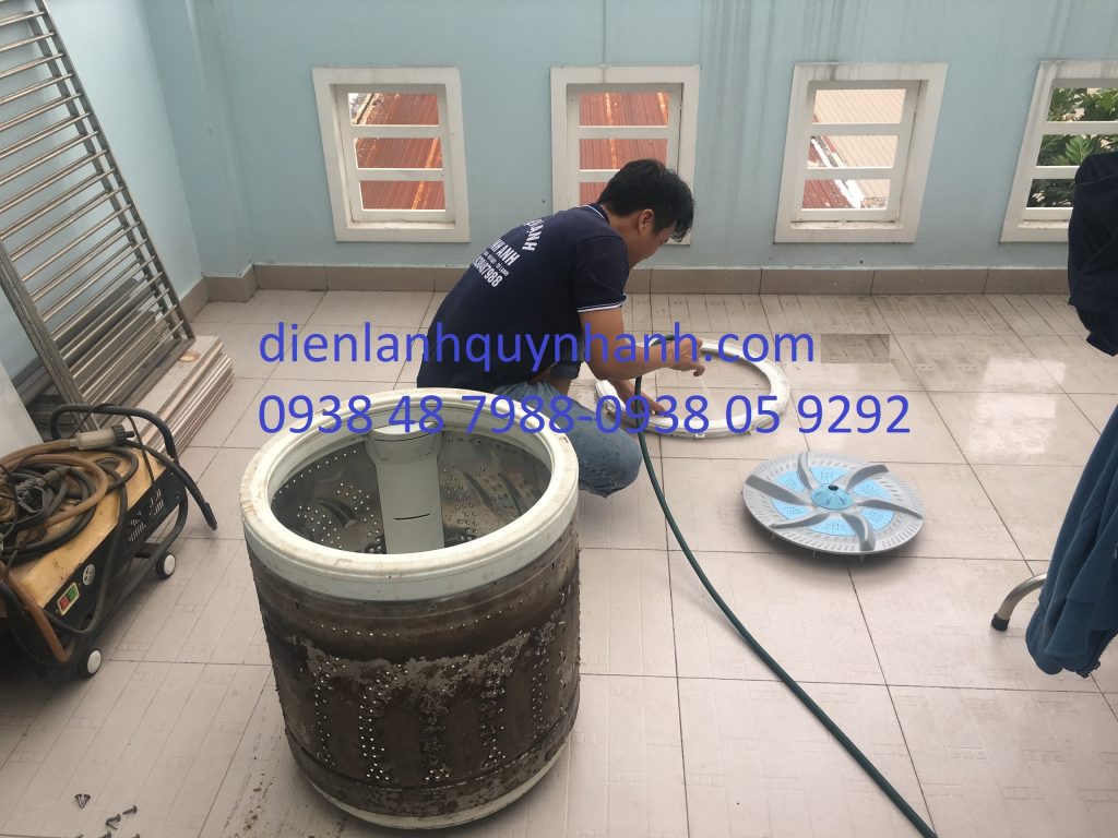 Vệ sinh máy giặt tại nhà