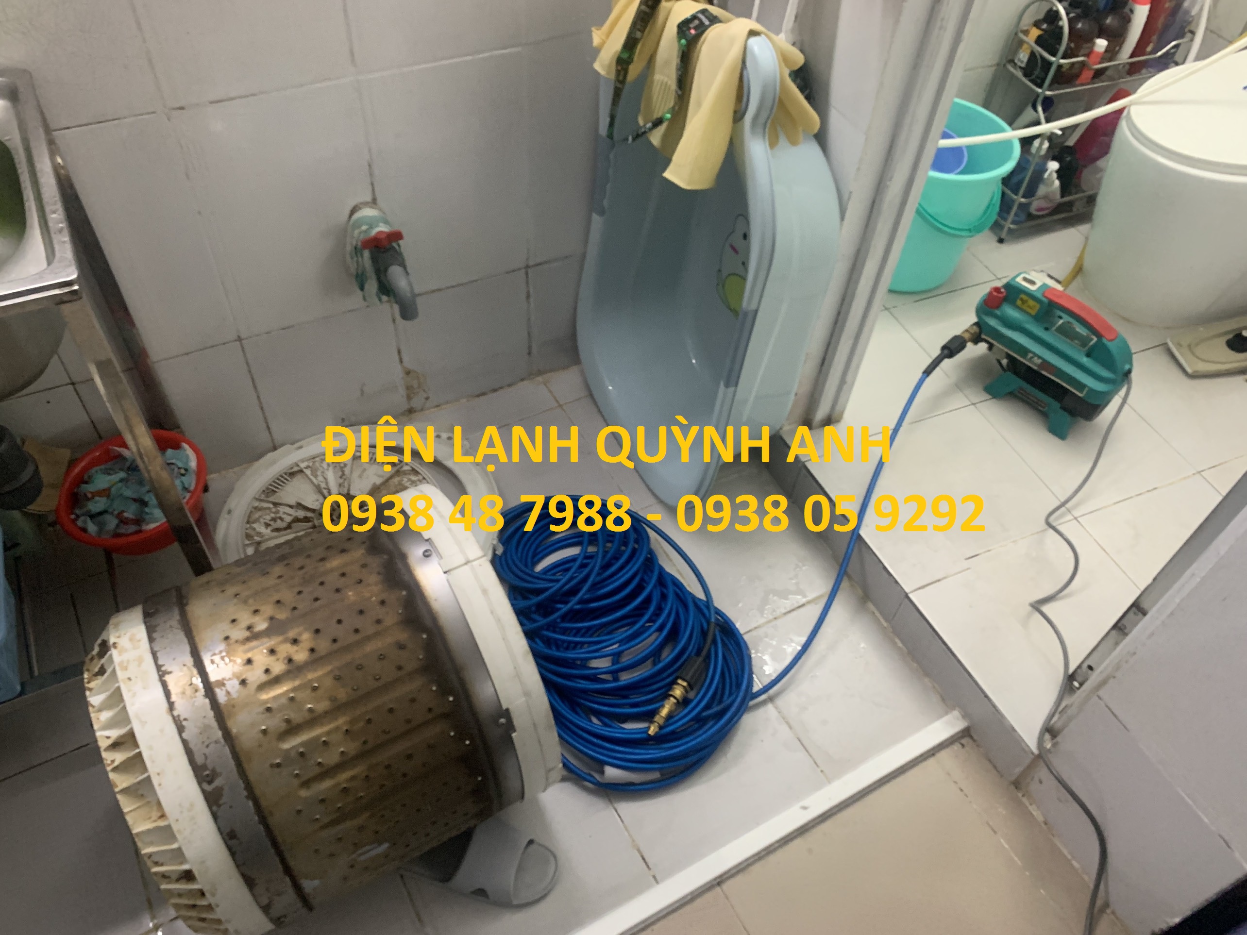 Vệ sinh máy giặt