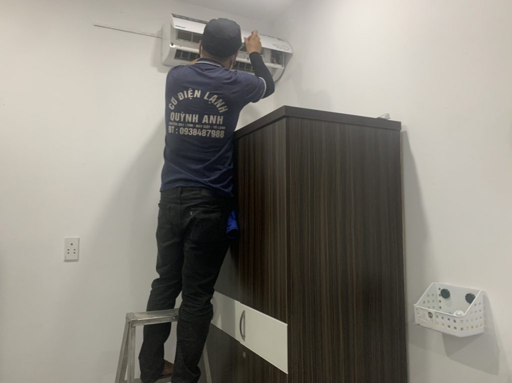 Vệ sinh máy lạnh phường tân bình