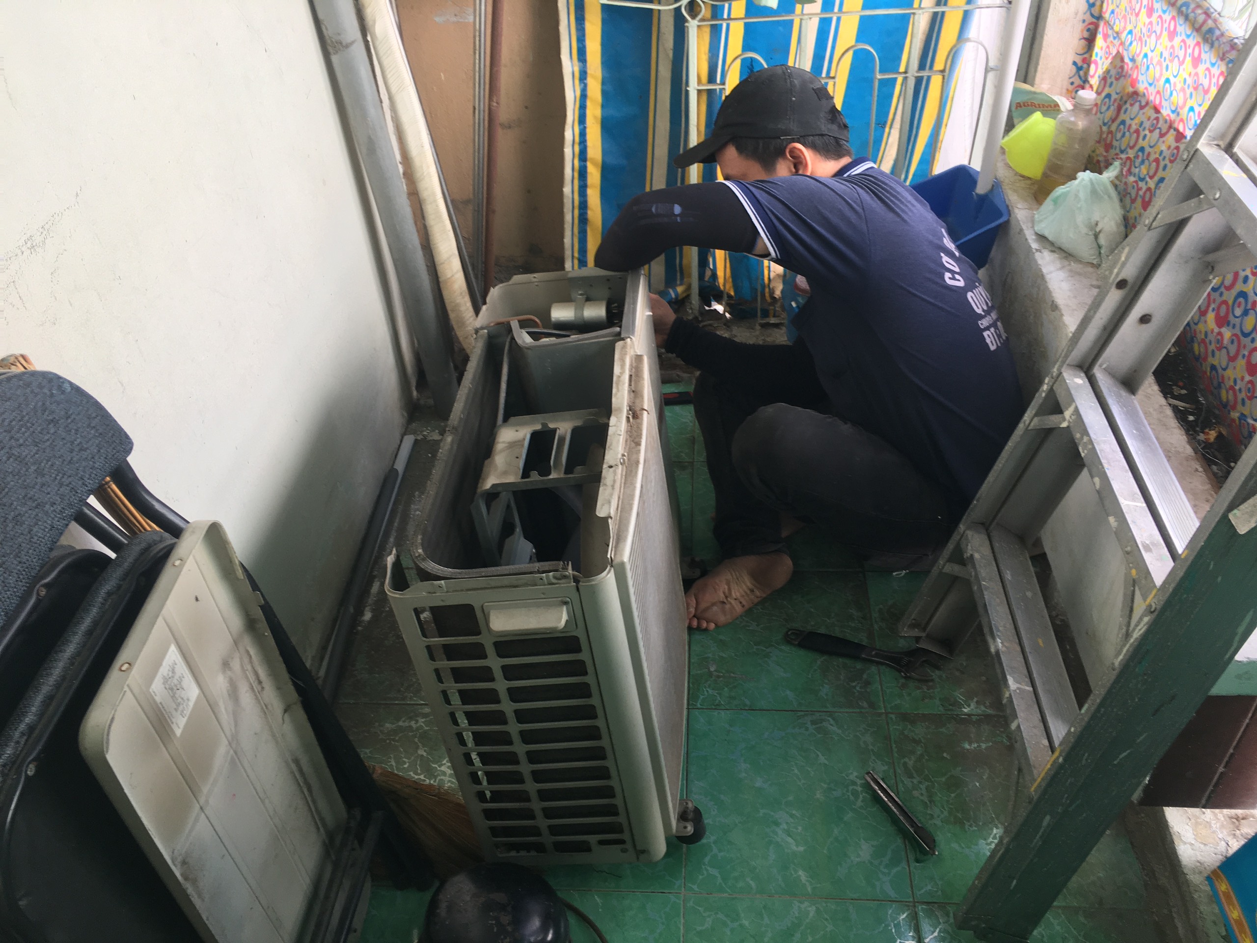 Sửa máy lạnh không chạy vì hư máy nén