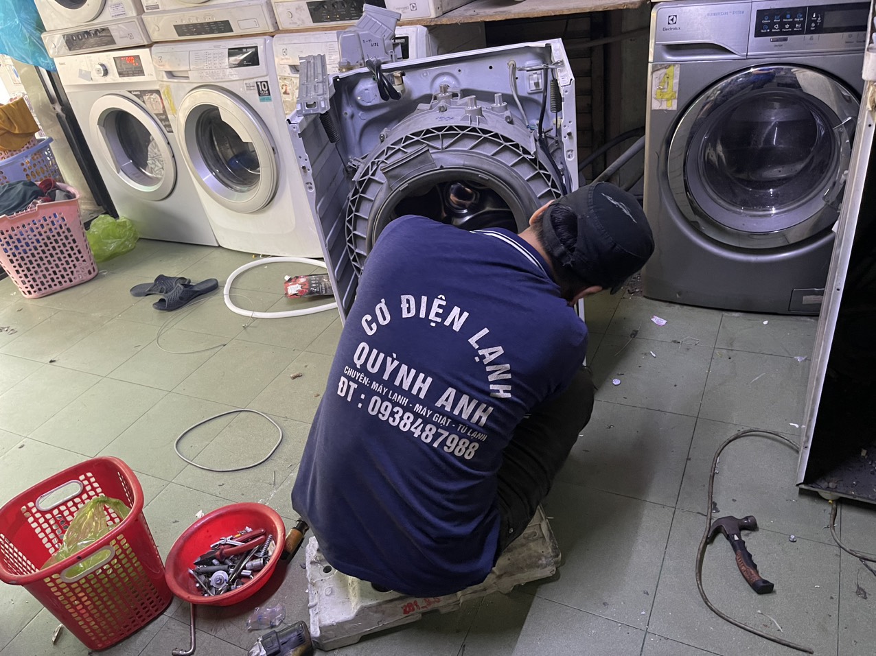 sửa máy giặt tại quận phú nhuận